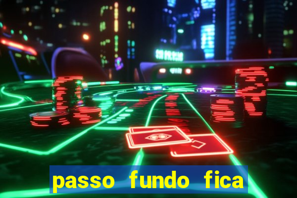 passo fundo fica perto de qual cidade